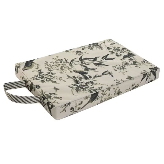 Floor cushion Home ESPRIT Grønn Beige Bomull Polyester 40 x 25 x 4 cm
