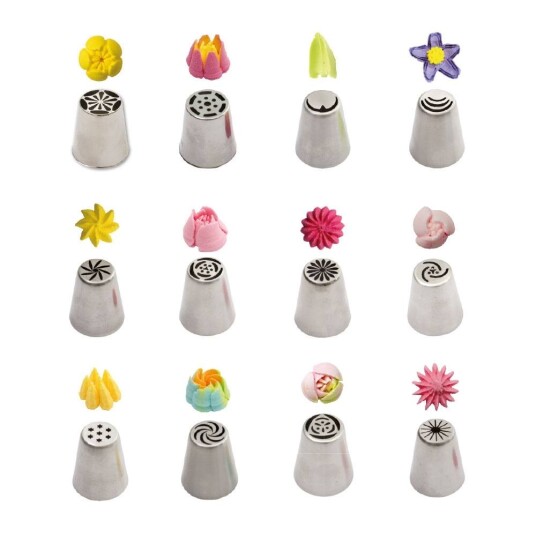 Decora Russiske Sprøytetipper 3 Pk/12 Decora Russiske Sprøytetipper 3 Pk/12
