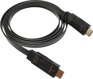 Art Al 05 Hdmi Kabel Med Ethernet Hdmi Hann Til Hdmi Hann 1.5 M 180° Dreiekontakt Flat