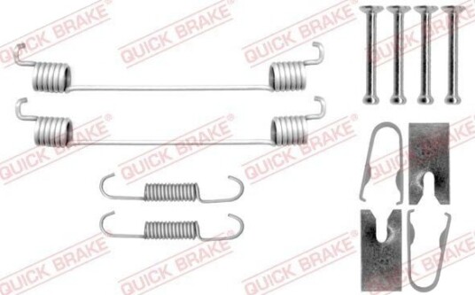 Tilbehørsett bremsesko QUICK BRAKE 105 0040
