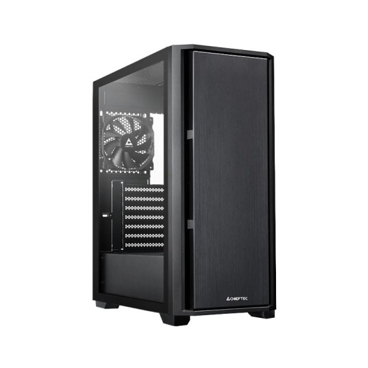 Chieftec Computer Case Midi Tower Black AS 02B TG OP Chieftec Computer Case Midi Tower Black AS 02B TG OP