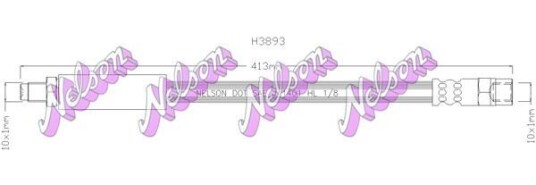 Bremseslange KAWE H3893 Bremseslange KAWE H3893
