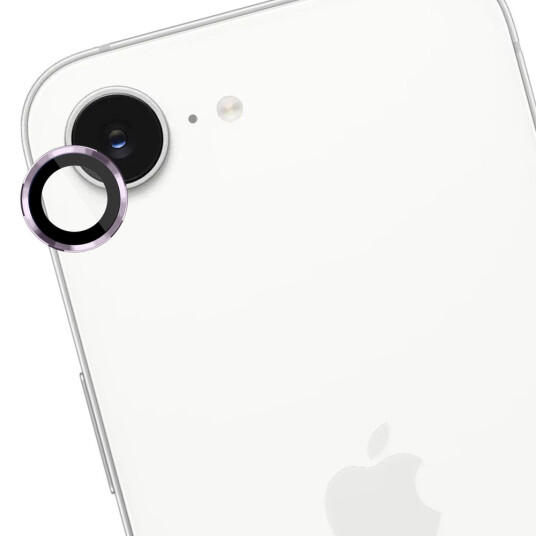 3mk Lens Protection Pro Herdet Kameralinsebeskytter for iPhone 16e Lilla
