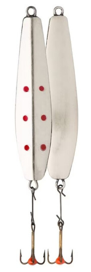 VMC Lil'Finn Ice Jig 55mm 11g Silver VMC Lil'Finn Ice Jig 55mm 11g Silver