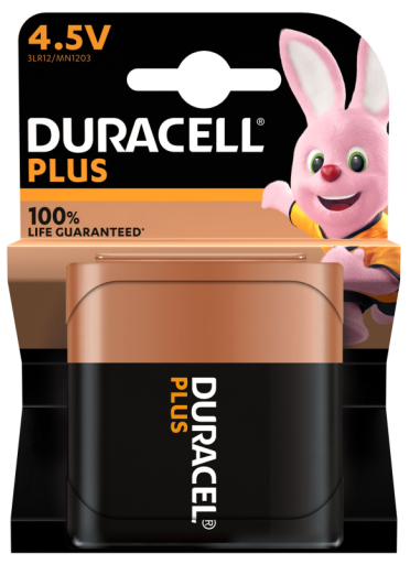 Duracell Plus 4.5V Alkalisk Engangsbatteri - MN1203 - 5900 mAh