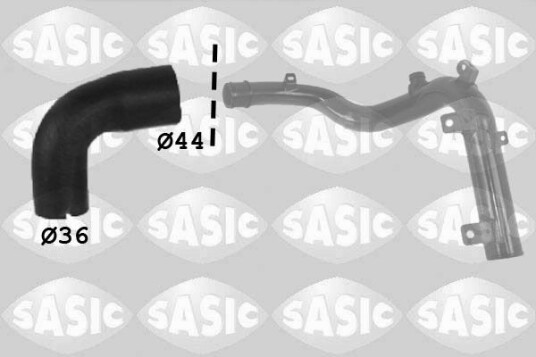 SASIC 3336105 Ladeluftslange