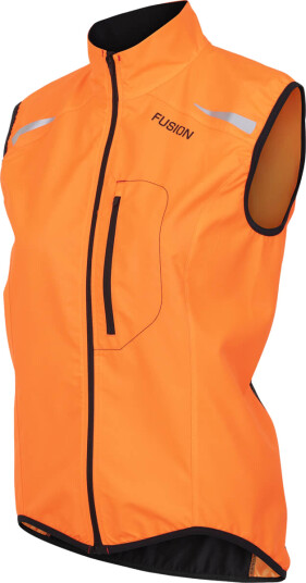 FUSION S1 Løpevest Dame Oransje M