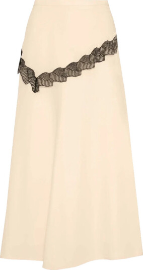 Beatrice .b Dame Skjørt Beige M,