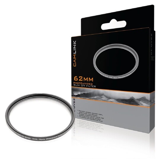 CAMLINK SLIM UV FILTER 62 MM