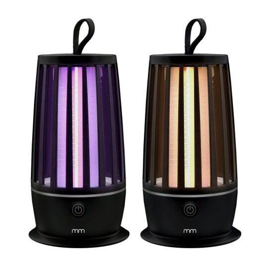 Mikamax Oppladbar Mygglampe med UV-lys og 2000mAh Batteri Mikamax Oppladbar Mygglampe med UV-lys og 2000mAh Batteri