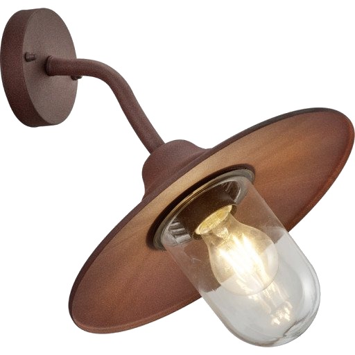 Trio Lighting Brenta utendørs vegglampe rustik