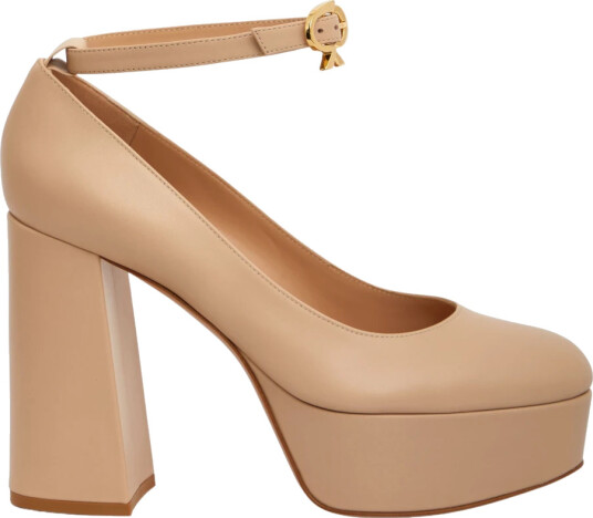 Gianvito Rossi Dame Sko Beige 37 EU,
