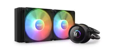 NZXT Kraken 240 RGB CPU Kjøler (sort)
