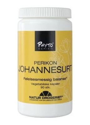 Perikon Johannesurt Hypericum 375mg 90 Kapsler