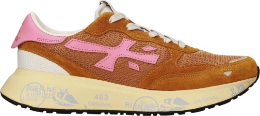 Premiata, Dame, Sko, Oransje, 38 EU,