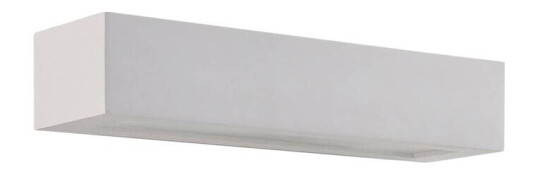 Lindby Arya - LED-vegglampe i hvit gips