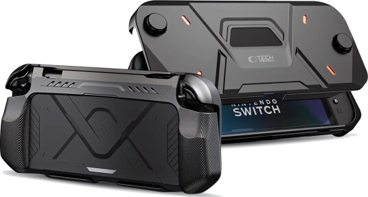 Tech Protect Carbonox Case for Nintendo Switch 2 Black Tech Protect Carbonox Case for Nintendo Switch 2 Black
