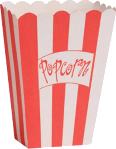 Popcornbeger Liten Klassisk Pk/8 