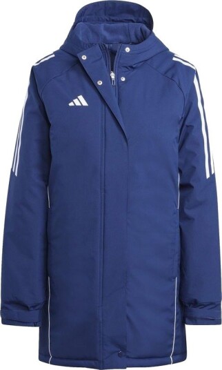 adidas Tiro 24 Parka Jakke Navy/hvit Kvinner størrelse Large