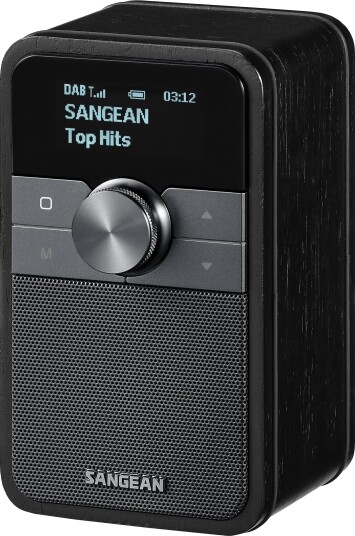 Sangean DDR 8 Bluetooth DAB radio Sort Eik Sangean DDR 8 Bluetooth DAB radio Sort Eik
