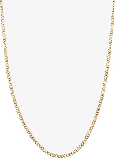 edd. Steel Necklace Shadow 3Mm - GOLD - S/45 cm