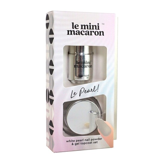 Le Mini Macaron Chrome Powder Set Le Pearl