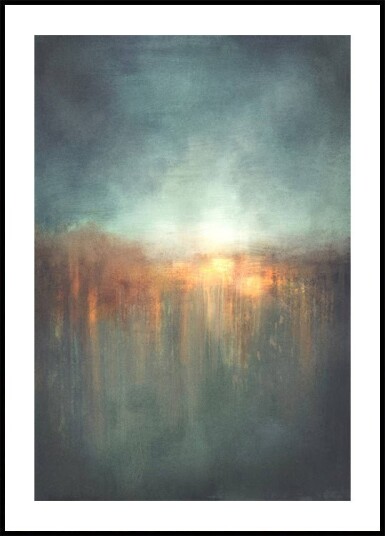 Abstract Surreal Sunset Plakat Plakat / 100x150cm
