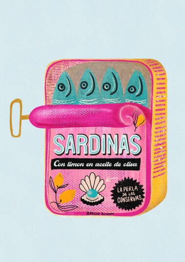 Plakat Sardinas Design Plakat Sardinas Design