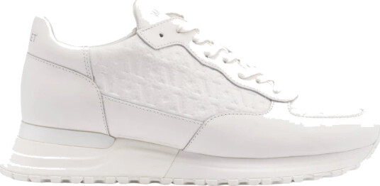 Mallet London Herre Sko Hvit 44 EU, Mallet London Herre Sko Hvit 44 EU,