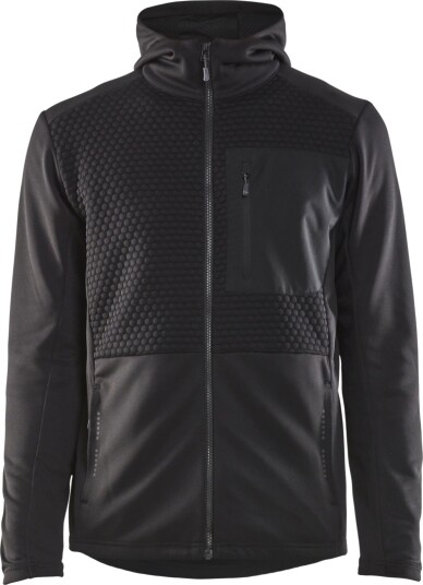Blåkläder 3540252699004XL Hettegenser svart full glidelås Str. 4XL Klær