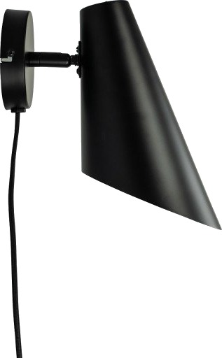 Dyberg Larsen Cale Vegglampe Sort Dyberg Larsen Cale Vegglampe Sort
