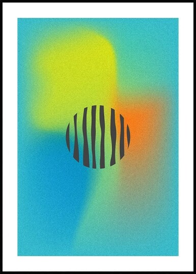 Colorful Echoes Plakat / 40x50cm Colorful Echoes Plakat / 40x50cm