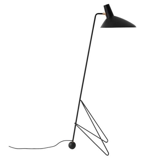 &Tradition Tripod HM8 Gulvlampe Matt Sort