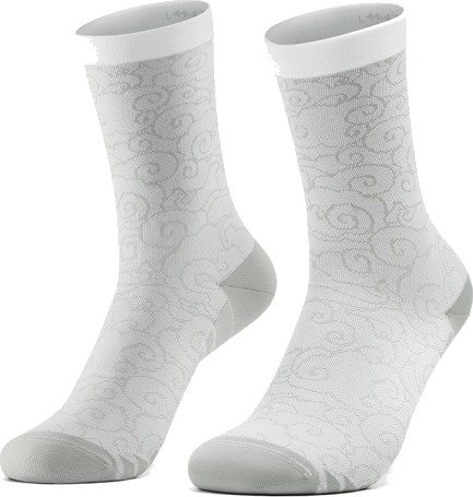 Sykkelsokker Rockbros 490025001 Road To Sky 43-46 Cm - Hvite