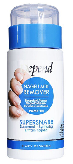 Depend Nail Polish Remover Pump-In 125 ml Depend Nail Polish Remover Pump-In 125 ml