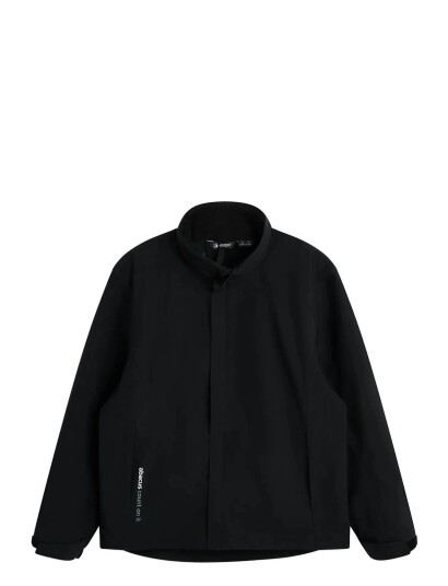 Abacus Jr Links Stretch Rainjacket Black 150