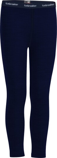 Icebreaker Kids" 260 Tech Leggings Midnight Navy 8