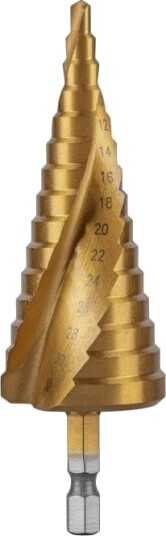 Högert Technik Spiraltrinnbor 4-32mm for Elektroverktøy Högert Technik Spiraltrinnbor 4-32mm for Elektroverktøy