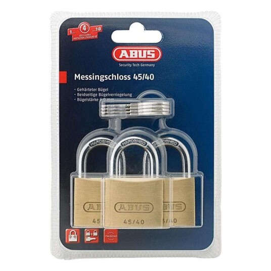 Abus Hengelås 45/40 3 Pakning