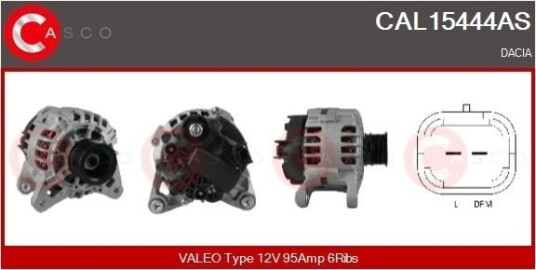 CASCO CAL15444AS Dynamo CASCO CAL15444AS Dynamo