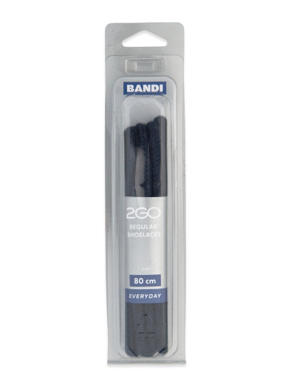 2GO 2Go Shoelace 468 - Navy - 80 cm