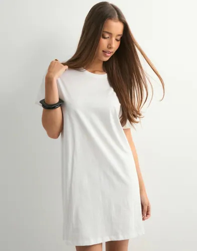 Only Hvit Onlmay S/S June Dress Jrs Noos