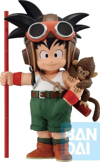 Northix Dragon Ball Z Son Goku barndomsfigur 15 cm samleobjekt