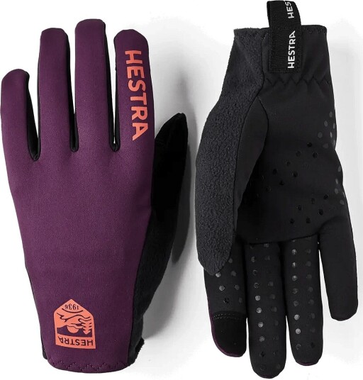 Hestra Runners   5 Finger   PLUM/BLACK   7