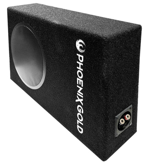 Phoenix Gold ZX18PBS basskasse 8" i kasse, 200W RMS, 4 Ohm Phoenix Gold ZX18PBS basskasse 8" i kasse, 200W RMS, 4 Ohm