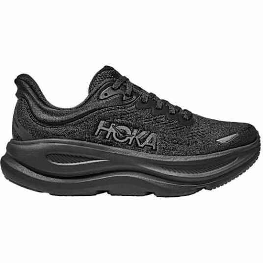 Hoka Mens Bondi 9 Black/Black 44"