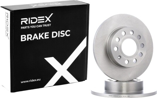 RIDEX 82B0037 Bremseskive