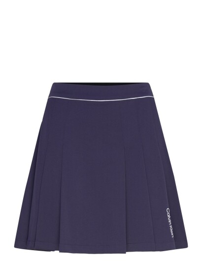 Calvin Klein Golf Skylar Pleated Skort Navy 16