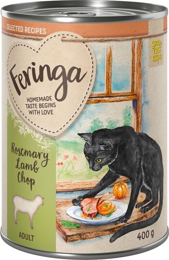 Feringa Våtfôr Selected Recipes Lammekotelett Med Rosmarin 24 X 400 G