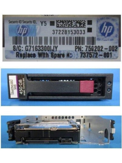 HP E Dual Port Enterprise - 450GB - Harddisk - 737572-001 - SAS3 - 3.5" LFF HP E Dual Port Enterprise - 450GB - Harddisk - 737572-001 - SAS3 - 3.5" LFF